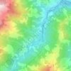 Molinaccio地形图、海拔、地势