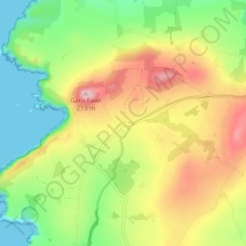 Harmony地形图、海拔、地势