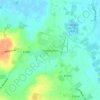 Somersham地形图、海拔、地势