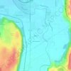 Alderton地形图、海拔、地势