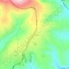 Gahanga地形图、海拔、地势