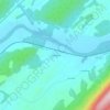 Horningford地形图、海拔、地势