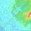 竹子山地形图、海拔、地势