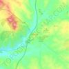Monforte地形图、海拔、地势