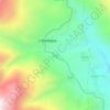 谷都地形图、海拔、地势