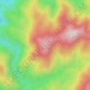 天鹅抱蛋地形图、海拔、地势