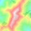 Adam Peak地形图、海拔、地势