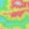 上灶岭地形图、海拔、地势