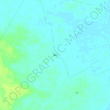 得胜地形图、海拔、地势