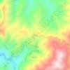 古格地形图、海拔、地势