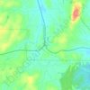 Green地形图、海拔、地势