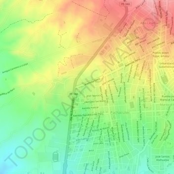 G30地形图、海拔、地势