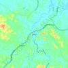 椰甲地形图、海拔、地势
