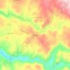 Wilseyville地形图、海拔、地势