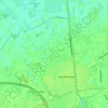 Strateris地形图、海拔、地势