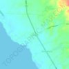 Tibagon地形图、海拔、地势