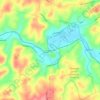 Embreeville地形图、海拔、地势