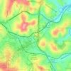 Glalijá地形图、海拔、地势