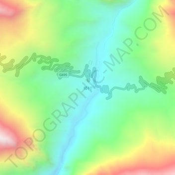 Zang地形图、海拔、地势