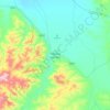 Хархорин ᠬᠠᠷᠠᠬᠣᠷᠢᠨ地形图、海拔、地势