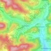 Ewersbach地形图、海拔、地势