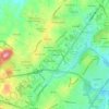 Northerly地形图、海拔、地势