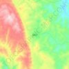 板底乡地形图、海拔、地势