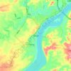 朱沱镇地形图、海拔、地势