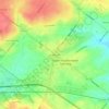 Southampton地形图、海拔、地势