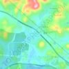 Valle de San Francisco地形图、海拔、地势