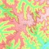 盘克镇地形图、海拔、地势