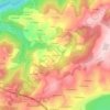 San Pedro地形图、海拔、地势
