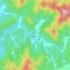 童坊地形图、海拔、地势