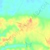 Hague地形图、海拔、地势