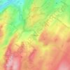 Kirkton地形图、海拔、地势