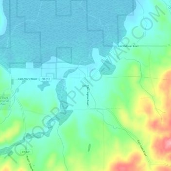 Solon地形图、海拔、地势