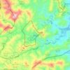Nahwa地形图、海拔、地势