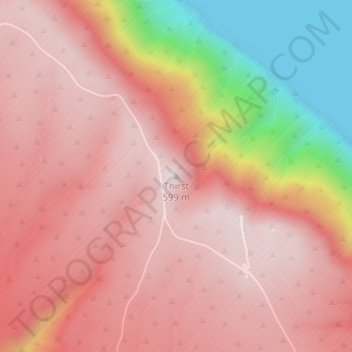 Thirst地形图、海拔、地势