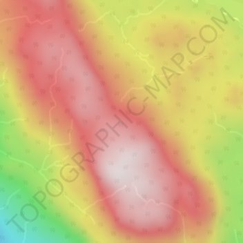 Pembroke Range地形图、海拔、地势