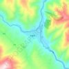 新都镇地形图、海拔、地势