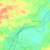 TERUSAN地形图、海拔、地势