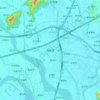 隆都镇地形图、海拔、地势