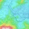 石鼓壟地形图、海拔、地势