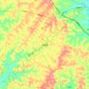 护建镇地形图、海拔、地势