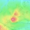 Shaftoe Crags地形图、海拔、地势