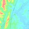 平地地形图、海拔、地势