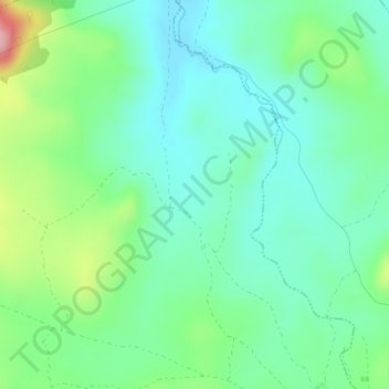 Viñas de Abajo地形图、海拔、地势