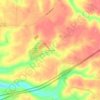 Brownsboro地形图、海拔、地势