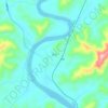 福港地形图、海拔、地势
