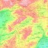 凉城县地形图、海拔、地势
